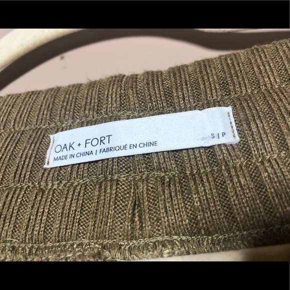 OAK + FORT culotte two piece set / loungewear - Picture 4 of 4
